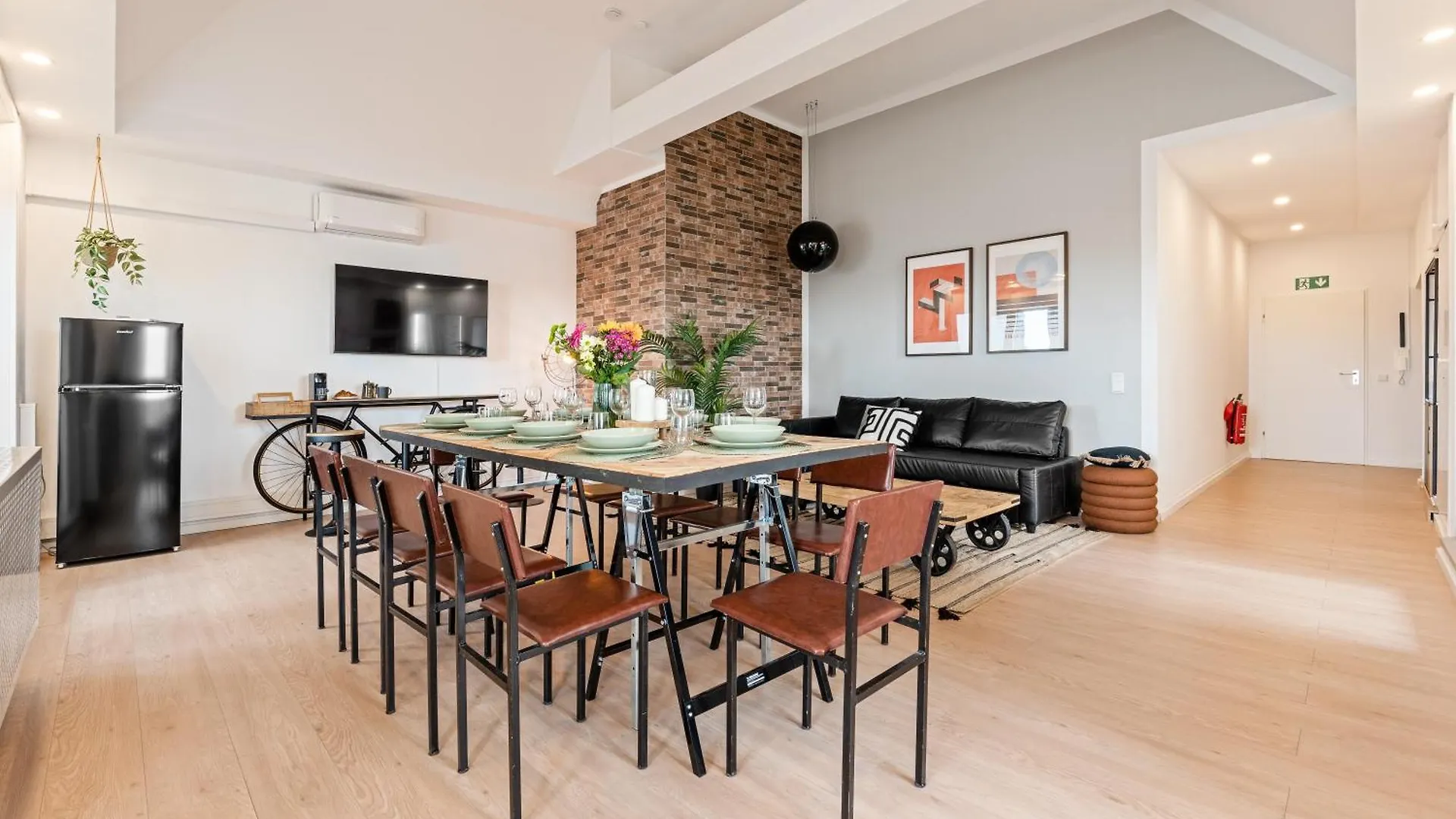Appartamento Urban Loft - 180 Skyline Balkon - 4Sz - Hbf Berlino 0*,  Germania
